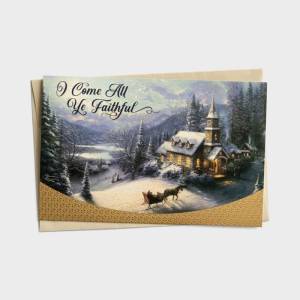 18 Thomas Kinkade Christmas Ca