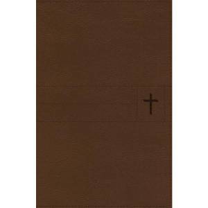 2011 NIV Compact Pocket Cross Bible Charcoal IDT Leather Shrink-wrapped for  sale online